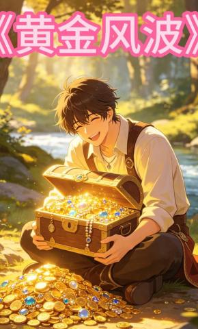 短剧《黄金风波》海报