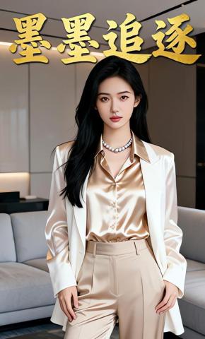 短剧《墨墨追逐》海报