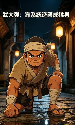 短剧《武大强：靠系统逆袭成猛男》海报