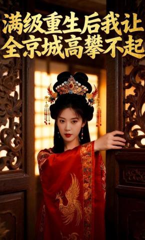 短剧《满级重生后我让全京城高攀不起》海报