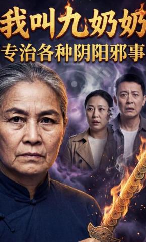 短剧《我叫九奶奶，专治各种阴阳邪事》海报