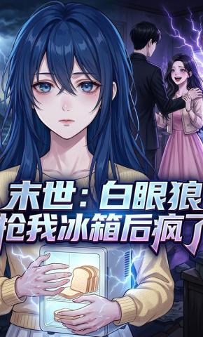 短剧《末世：白眼狼抢我冰箱后疯了》海报