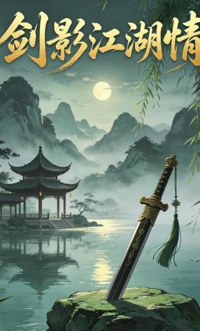 短剧《剑影江湖情》海报