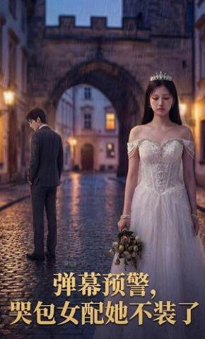 短剧《弹幕预警，哭包女配她不装了》海报