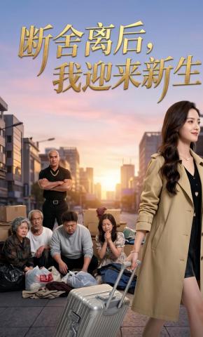 短剧《断舍离后，我迎来新生》海报