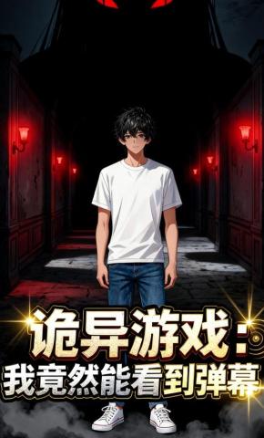 短剧《诡异游戏：我竟然能看到弹幕》海报