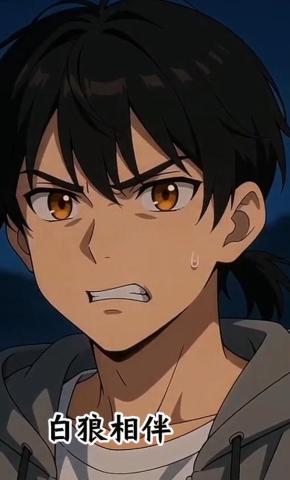 短剧《白狼相伴》海报