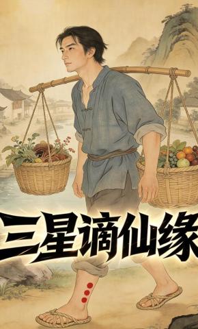 短剧《三星谪仙缘》海报