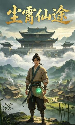 短剧《尘霄仙途》海报