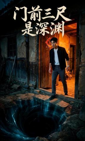 短剧《门前三尺是深渊》海报