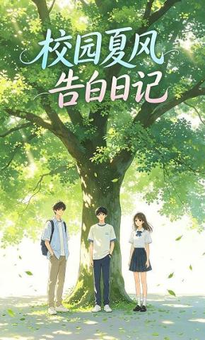 短剧《校园夏风告白日记》海报