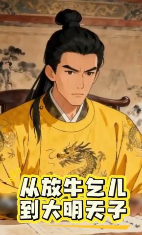 短剧《从放牛乞儿到大明天子》海报