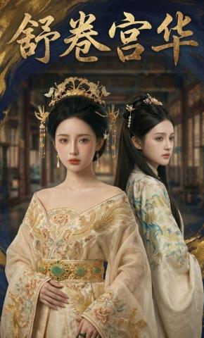短剧《舒卷宫华》海报