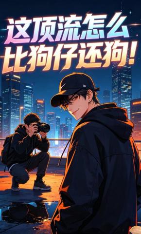 短剧《这顶流怎么比狗仔还狗！》海报