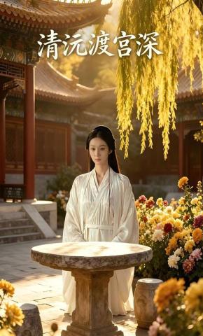 短剧《清沅渡宫深》海报