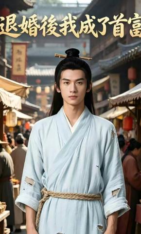 短剧《退婚後我成了首富》海报