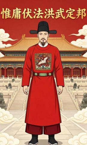 短剧《惟庸伏法洪武定邦》海报