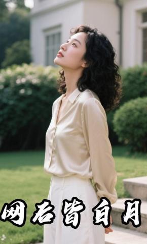 短剧《网后皆白月》海报