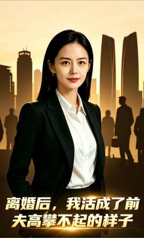 短剧《离婚后，我活成了前夫高攀不起的样子》海报