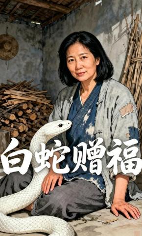 短剧《白蛇赠福》海报