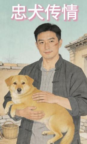 短剧《忠犬传情》海报