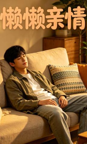 短剧《懒懒亲情》海报