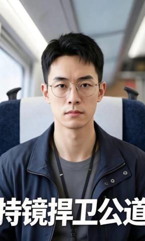 短剧《持镜捍卫公道》海报