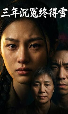 短剧《三年沉冤终得雪》海报