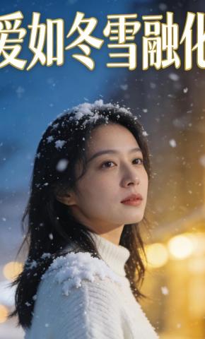 短剧《爱如冬雪融化》海报