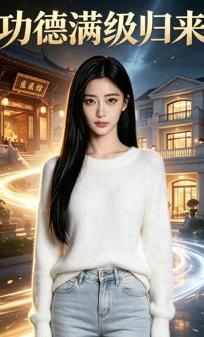 短剧《功德满级归来》海报