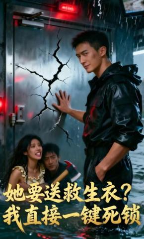 短剧《她要送救生衣？我直接一键死锁》海报