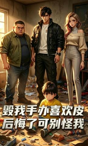 短剧《毁我手办喜欢皮？后悔了可别怪我》海报