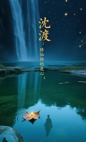 短剧《沈渡：修仙修的是心》海报