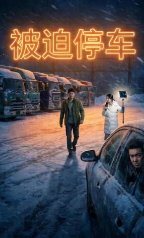 短剧《被迫停车》海报