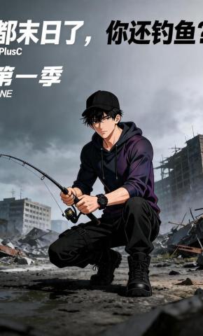 短剧《都末日了，你还钓鱼？（第一季）》海报