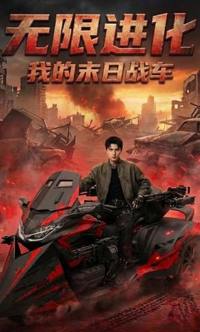短剧《无限进化：我的末日战车》海报