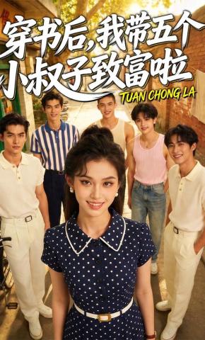 短剧《穿书后，我带五个小叔子致富啦》海报