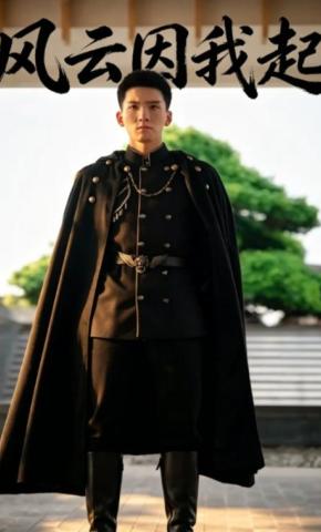 短剧《风云因我起》海报