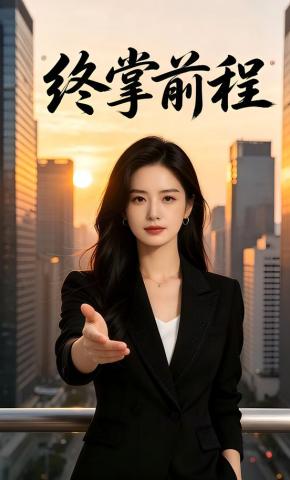 短剧《终掌前程》海报