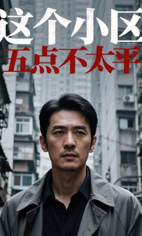 短剧《这个小区五点不太平》海报