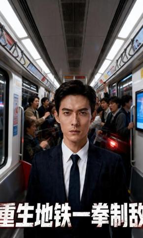 短剧《重生地铁一拳制敌》海报