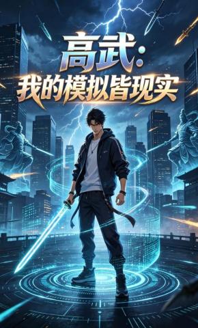 短剧《高武：我的模拟皆现实》海报