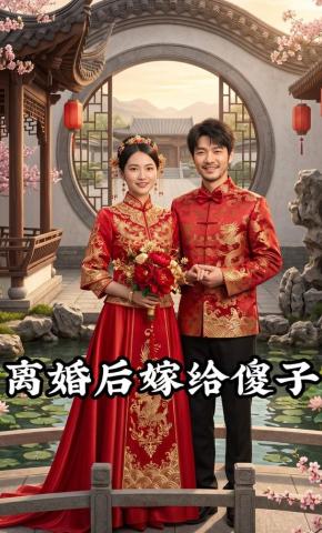 短剧《离婚后嫁给傻子》海报