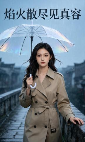 短剧《焰火散尽见真容》海报