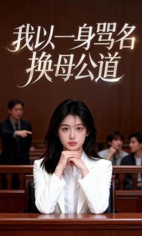 短剧《我以一身骂名，换母公道》海报