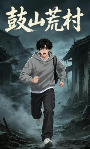短剧《鼓山荒村》海报