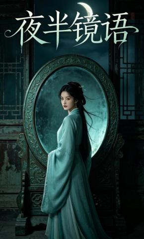 短剧《夜半镜语》海报