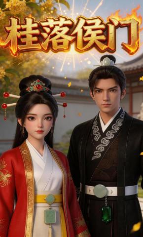 短剧《桂落侯门》海报