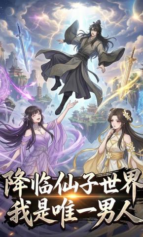 短剧《降临仙子世界，我是唯一男人》海报