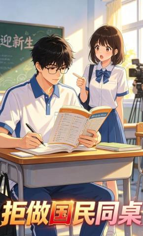 短剧《拒做国民同桌》海报